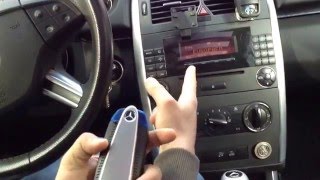 Conectar Bluetooth Mercedes con iPhone 6S  Connect Mercedes bluetooth cradle with an iPhone 6S [upl. by Melva699]