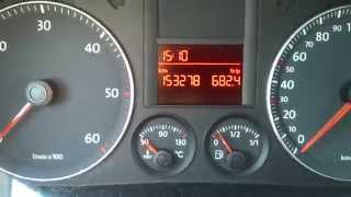 Kasowanie Inspekcji VW Golf V Oil Service Indicator Light Reset VW Golf V [upl. by Jestude904]