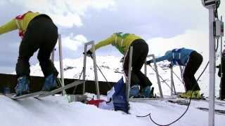 Léquipe de France de Skicross sentraîne à Val Thorens [upl. by Furiya]