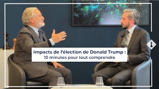 Impacts de lélection de Donald Trump  10 minutes pour tout comprendre [upl. by Champaigne471]