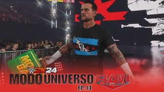 WWE 2K24 MODO UNIVERSO  RAW 14 Highlights  Nuevas Amenzas [upl. by Hillyer]