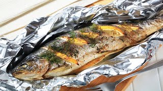 Recette  Truite en papillote au four [upl. by Candice592]