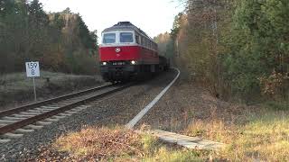 Volles Rohr Ludmillasound 232 658 mit Mischer nach Horka [upl. by Aronoh]