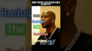 DMX Sings Rudolph The RedNosed Reindeer shorts dmx rap [upl. by Siocnarf150]