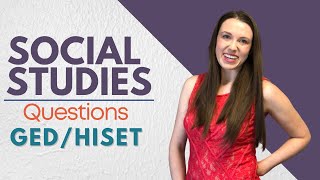 Important GEDHiSET Social Studies Questions [upl. by Duyne]