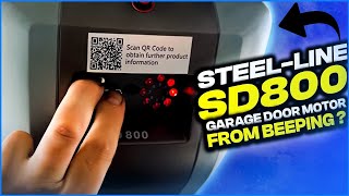 111 How to stop your Steelline SD800 garage door motor from beeping [upl. by Nroht]