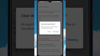 Play store search history kaise delete kareshortvideo 🔥🔥 [upl. by Wise]