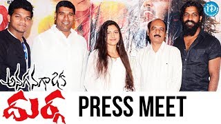 Anaganaga Oka Durga Movie Press Meet  Ravi Priyanka Naidu  Prakash Pulijala [upl. by Rochkind361]