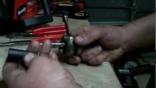 CHAINSAW REPAIR poulan saw quick tip how to change the oiler worm gear with tool 530031166 [upl. by Nylirad696]