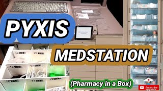 Automated Medication Dispensing Unit  Pyxis MedStation Tutorial  Pharmacy in a Box [upl. by Enajaras120]