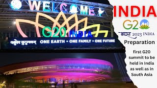 INDIA G20 Preparation  rslive  4K  g20summit  g20india [upl. by Hope670]