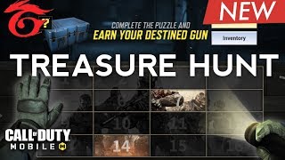 NEW TREASURE HUNT GUIDE in Call of Duty Mobile  Garena [upl. by Anigar303]