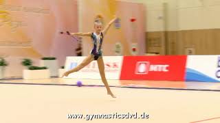 Dariia Sergaeva RUS  Junior 27  Crystal Rose Cup Minsk 2018 [upl. by Gnilrets]