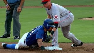 CINTEX Barnhart catches Odor stealing second base [upl. by Chaffee569]