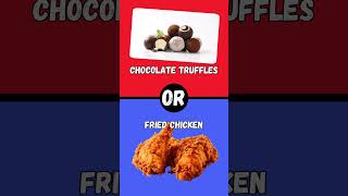 🍫 Chocolate vs Fast Food 🍔  Which One Wins 🤔 shotrs shortvideo [upl. by Trocki]