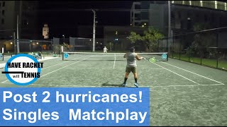 Post Hurricane Helene  Milton  Singles Matchplay [upl. by Hanna]