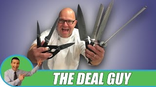 Kitchen Knife Set ◄ Black Friday Kitchen Knives Set REVIEW Deals [upl. by Nagirrek]