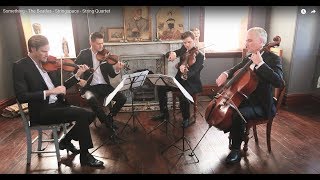 Something  The Beatles  Stringspace String Quartet [upl. by Zaragoza]