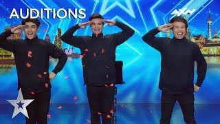 UNIQUE Magician Trio Surprises The Judges  Asias Got Talent 2019 on AXN Asia [upl. by Nilram]