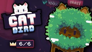 CAT BIRD Mundo 2 Grasi  todas las coronas  Gameplay de todos los niveles [upl. by Martinez]