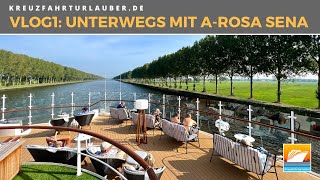 Auf nach Amsterdam an Bord der neuen AROSA SENA mit Neuigkeiten VLOG1 AROSA SENA [upl. by Dieterich]