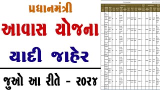 Pradhan Mantri Awas Yojana 2024 List Kaise Dekhe  Pradhan Mantri Awas Yojana 2024 Online Apply [upl. by Pontone234]