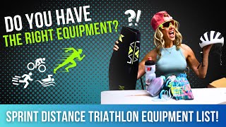 What Equipment Do You Need For Sprint Triathlons [upl. by Oneil711]