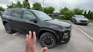 2024 Chevrolet Traverse Z71 AWD Walkaround Features Interior Exterior [upl. by Rotow]