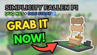 Fallen Simplicity  DUO NST FALLEN ON SIMPLICITY  Roblox Tower Defense Simulator [upl. by Riannon]