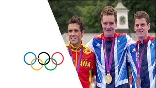 Alistair Brownlee Wins Mens Triathlon Gold  London 2012 Olympics [upl. by Det831]