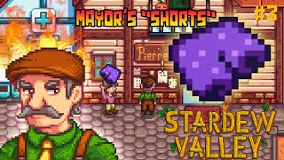 Stardew Valley 15 คุณลุงนักรักกับกางเกงในสีม่วงนำโชคที่หายไป Mayors quotShortsquot EP3 [upl. by Nwahsirhc]