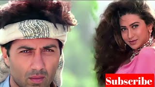 TU DHARTI PE CHAHE JAHAN BHI RAHEGI JEET MOVIE SANNY DEOL KARISHMA KAPOOR [upl. by Aisan]