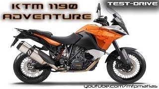 KTM 1190 ADVENTURE  Testdrive RAW [upl. by Aurlie413]