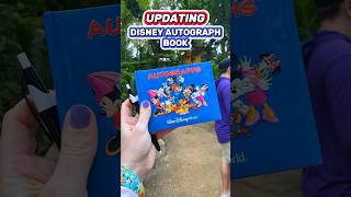 Bringing My ✨Childhood✨Autograph Book to Disney World 📘 Disney Character Meet amp Greets [upl. by Grenier]