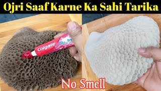 Ojri Saaf Karne Ka Tarika  How to Clean Ojri  Ojri ki Smell khatam Karne Ka Tarika beef intestine [upl. by Neille]