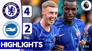 Chelsea Vs Brighton 42 All Goals and Extended Highlights  Premier League 20242025 [upl. by Osnerol]