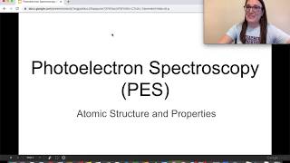 Photoelectron Spectroscopy PES [upl. by Arbrab]