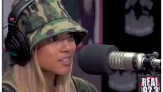 Karrueche Tran talks about getting over Chris Brown [upl. by Cord]