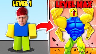 I TRANSFORMED INTO THE 4ARMED NOOB AND FOUGHT WITH THE HAMMER NOOB IN ROBLOX [upl. by Vocaay]