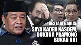 Eksklusif BESTARI BARUS KHIANATI NASDEM DUKUNG PRAMONO BUKAN RIDWAN HINGGA KRITIKAN VIDEO JOKOWI [upl. by Dranreb357]