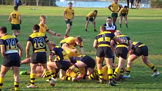 Scots 1stXV v Auggies 2122 2018 NSW Schools rugby [upl. by Irodim]