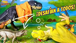 Postosuchus y Kaprosuchus 💥🦖 ¡Arex y Vastatore son desafiados por NO DINOSAURIOS [upl. by Barnaby165]