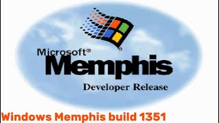 Windows Memphis Developer Release build 1351 [upl. by Aicerg]