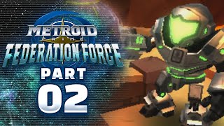 Metroid Prime Federation Force  Part 02 4Player [upl. by Sashenka457]