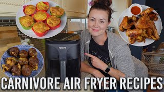 My Top 5 Carnivore Air Fryer Recipes Pt 1 [upl. by Ellerol]