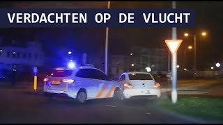 Politie  Achtervolging gestolen auto  Diefstal met geweld [upl. by Assirrak]