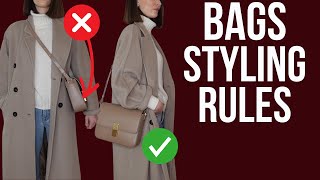 10 HANDBAG STYLING RULES everyone should learn once and for all [upl. by Saylor222]