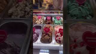 Ice cream date Gelato experience 🤤 gelato icecream dessert subscribemychannel [upl. by Vetter]