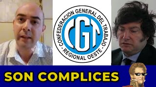 El gobierno CRIMINAL de MILEI debe terminar con JUICIO POLÍTICO  CGT Complice  Cesar Biondini [upl. by Yenaffit]