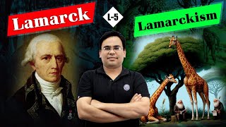 Lamarck amp Lamarckism Theory of Evolution in Hindi for CSIR NET June 2024  L5 [upl. by Lari]